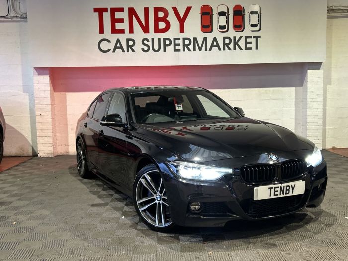 BMW 3 Series 2.0 320d M Sport Shadow Edition Saloon 4dr Diesel Auto Euro 6 (s/s) (190 ps) Saloon Diesel BLACK