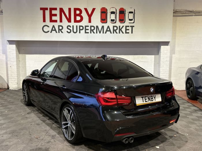 BMW 3 Series 2.0 320d M Sport Shadow Edition Saloon 4dr Diesel Auto Euro 6 (s/s) (190 ps) Saloon Diesel BLACK