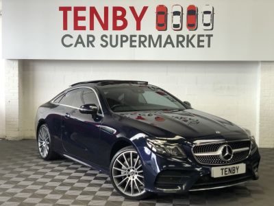 Mercedes-Benz E Class 2.0 E 220 D 4MATIC AMG Line (Premium Plus) Coupe 2d 192 BHP Coupe Diesel BLUEMercedes-Benz E Class 2.0 E 220 D 4MATIC AMG Line (Premium Plus) Coupe 2d 192 BHP Coupe Diesel BLUE at Motor Finance 4u Tunbridge Wells