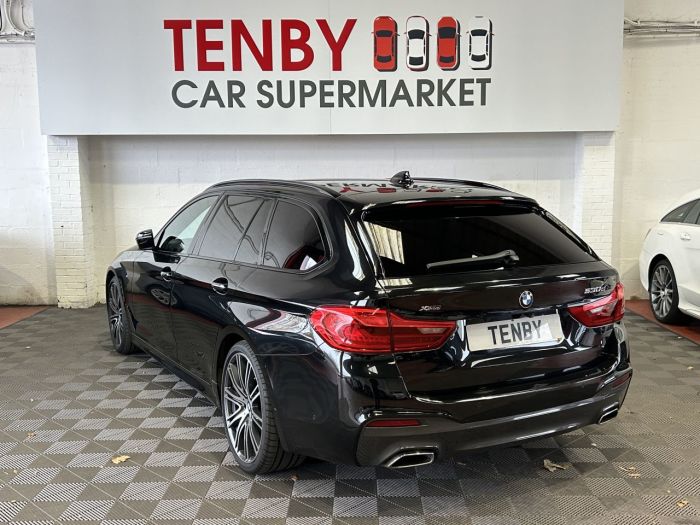 BMW 5 Series 3.0 530d M Sport Touring 5dr Diesel Auto xDrive Euro 6 (s/s) (265 ps) Estate Diesel BLACK