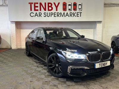 BMW 7 Series 3.0 740d M Sport Saloon 4dr Diesel Auto xDrive Euro 6 (s/s) (320 ps) Saloon Diesel BLACKBMW 7 Series 3.0 740d M Sport Saloon 4dr Diesel Auto xDrive Euro 6 (s/s) (320 ps) Saloon Diesel BLACK at Motor Finance 4u Tunbridge Wells