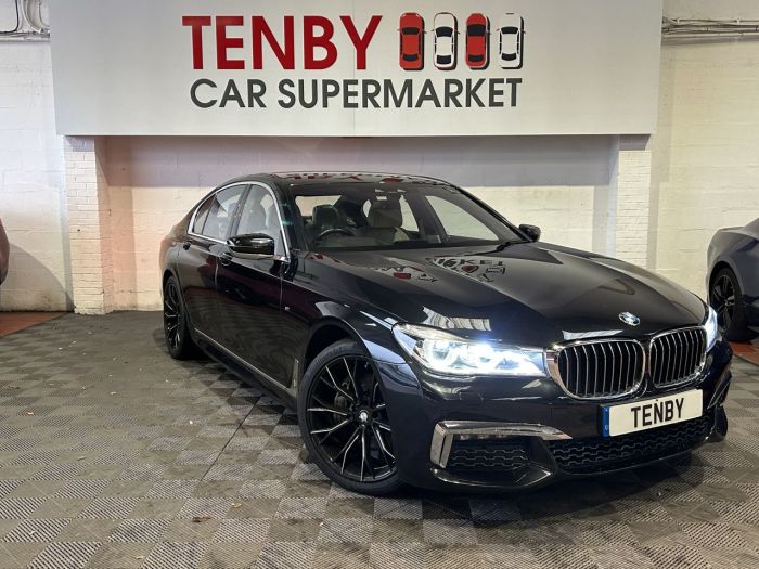 BMW 7 Series 3.0 740d M Sport Saloon 4dr Diesel Auto xDrive Euro 6 (s/s) (320 ps) Saloon Diesel BLACK