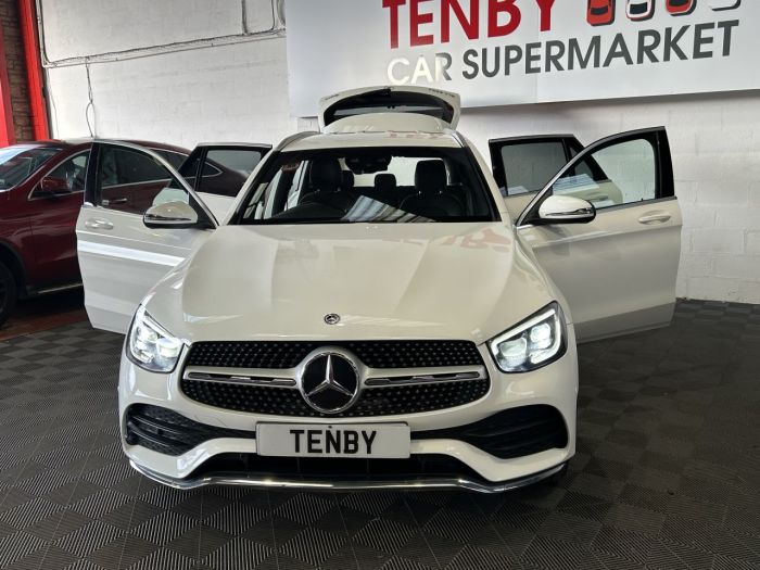 Mercedes-Benz GLC 2.0 GLC220d AMG Line (Premium) SUV 5dr Diesel G-Tronic+ 4MATIC Euro 6 (s/s) (194 ps) SUV Diesel WHITE