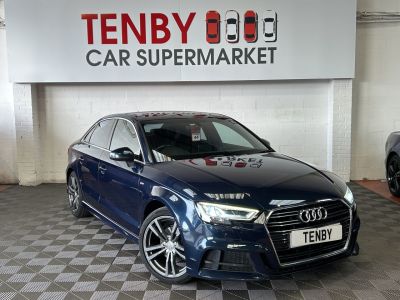 Audi A3 1.4 TFSI CoD S line Saloon 4dr Petrol S Tronic Euro 6 (s/s) (150 ps) Saloon Petrol BLUEAudi A3 1.4 TFSI CoD S line Saloon 4dr Petrol S Tronic Euro 6 (s/s) (150 ps) Saloon Petrol BLUE at Motor Finance 4u Tunbridge Wells