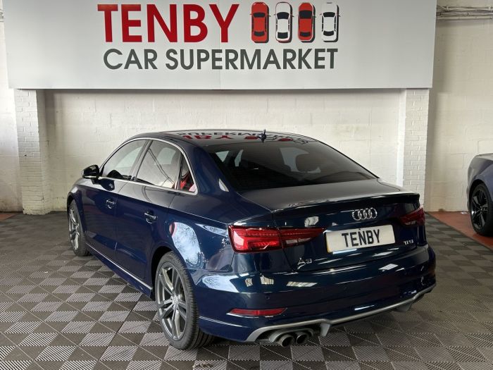 Audi A3 1.4 TFSI CoD S line Saloon 4dr Petrol S Tronic Euro 6 (s/s) (150 ps) Saloon Petrol BLUE