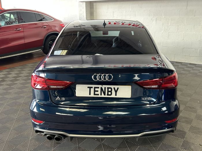 Audi A3 1.4 TFSI CoD S line Saloon 4dr Petrol S Tronic Euro 6 (s/s) (150 ps) Saloon Petrol BLUE