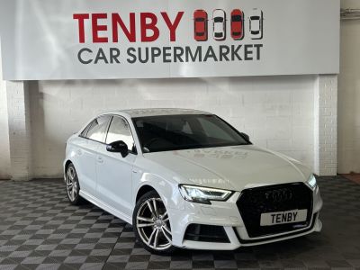 Audi A3 2.0 TDI S line Saloon 4dr Diesel S Tronic Auto 6Spd Euro 6 (s/s) (150 ps) Saloon Diesel WHITEAudi A3 2.0 TDI S line Saloon 4dr Diesel S Tronic Auto 6Spd Euro 6 (s/s) (150 ps) Saloon Diesel WHITE at Motor Finance 4u Tunbridge Wells