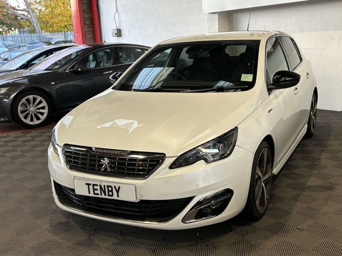 Peugeot 308 2.0 BLUE HDI S/S GT LINE 5d 150 BHP Hatchback Diesel WHITE