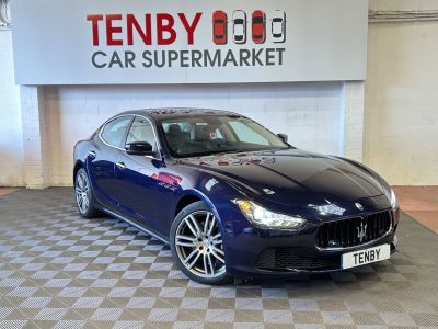 Maserati Ghibli 3.0D V6 Saloon 4dr Diesel ZF Euro 5 (s/s) (275 ps) Saloon Diesel BLUEMaserati Ghibli 3.0D V6 Saloon 4dr Diesel ZF Euro 5 (s/s) (275 ps) Saloon Diesel BLUE at Motor Finance 4u Tunbridge Wells