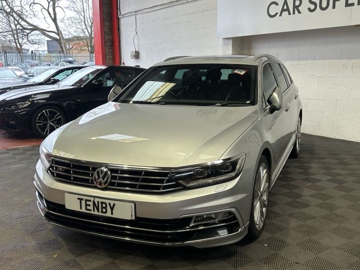 Volkswagen Passat 2.0 BiTDI BlueMotion Tech R-Line Estate 5dr Diesel DSG 4Motion Euro 6 (s/s) (240 ps) Estate Diesel SILVER