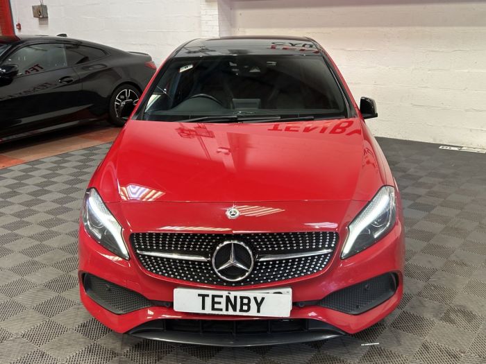 Mercedes-Benz A Class 2.1 A220d AMG Line (Premium Plus) Hatchback 5dr Diesel 7G-DCT 4MATIC Euro 6 (s/s) (177 ps) Hatchback Diesel RED