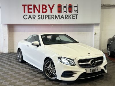 Mercedes-Benz E Class 2.0 E220d AMG Line (Premium) Cabriolet 2dr Diesel G-Tronic+ Euro 6 (s/s) (194 ps) Convertible Diesel WHITEMercedes-Benz E Class 2.0 E220d AMG Line (Premium) Cabriolet 2dr Diesel G-Tronic+ Euro 6 (s/s) (194 ps) Convertible Diesel WHITE at Motor Finance 4u Tunbridge Wells