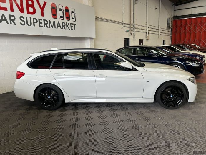 BMW 3 Series 2.0 320d M Sport Touring 5dr Diesel Auto Euro 6 (s/s) (190 ps) Estate Diesel WHITE