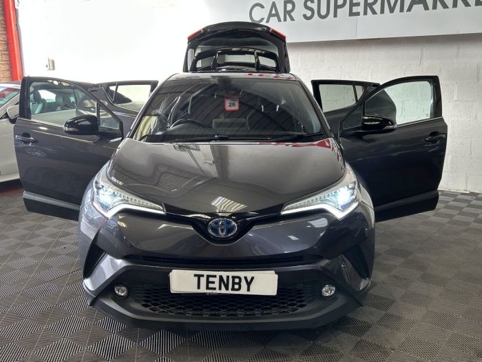 Toyota C-HR 1.8 VVT-h Dynamic SUV 5dr Petrol Hybrid CVT Euro 6 (s/s) (122 ps) SUV Hybrid GREY