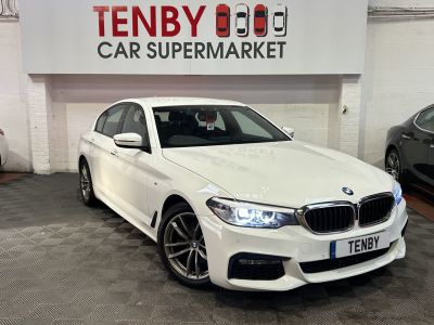 BMW 5 Series 2.0 520d M Sport Saloon 4dr Diesel Auto Euro 6 (s/s) (190 ps) Saloon Diesel WHITEBMW 5 Series 2.0 520d M Sport Saloon 4dr Diesel Auto Euro 6 (s/s) (190 ps) Saloon Diesel WHITE at Motor Finance 4u Tunbridge Wells