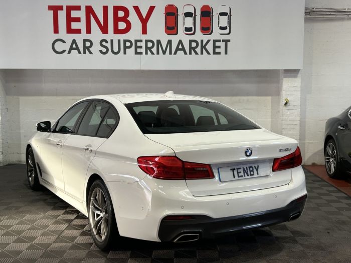 BMW 5 Series 2.0 520d M Sport Saloon 4dr Diesel Auto Euro 6 (s/s) (190 ps) Saloon Diesel WHITE