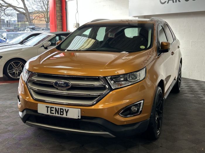 Ford Edge 2.0 TDCi Titanium SUV 5dr Diesel Powershift AWD Euro 6 (s/s) (210 ps) SUV Diesel ORANGE