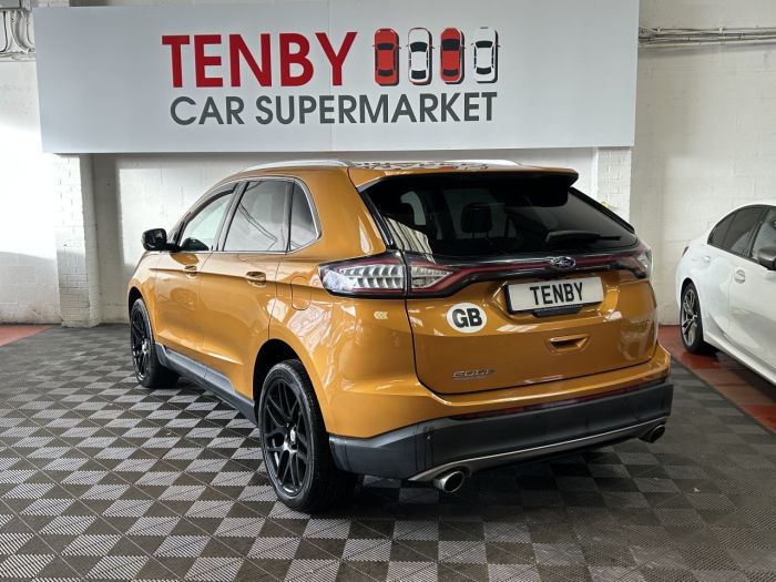 Ford Edge 2.0 TDCi Titanium SUV 5dr Diesel Powershift AWD Euro 6 (s/s) (210 ps) SUV Diesel ORANGE