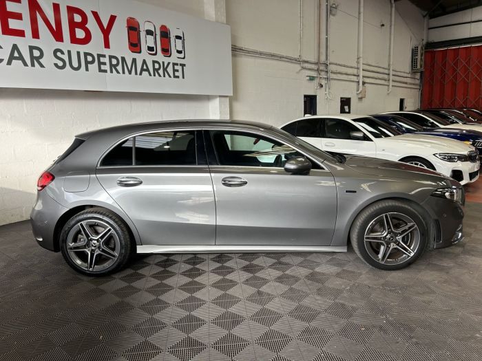 Mercedes-Benz A Class 1.3 A250e 15.6kWh AMG Line (Premium 2) Hatchback 5dr Petrol Plug-in Hybrid 8G-DCT Euro 6 (s/s) (218 ps) Hatchback Hybrid GREY