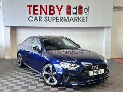 Audi A4 2.0 TDI 35 Black Edition Saloon 4dr Diesel S Tronic Euro 6 (s/s) (163 ps) Saloon Diesel BLUEAudi A4 2.0 TDI 35 Black Edition Saloon 4dr Diesel S Tronic Euro 6 (s/s) (163 ps) Saloon Diesel BLUE at Motor Finance 4u Tunbridge Wells