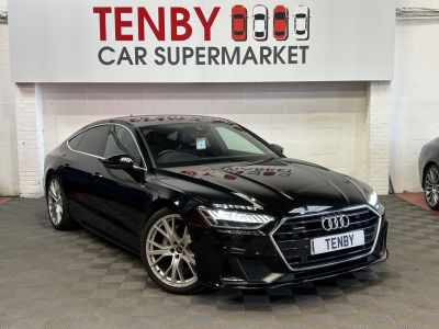 Audi A7 3.0 TDI V6 45 S line Sportback 5dr Diesel Tiptronic quattro Euro 6 (s/s) (231 ps) Hatchback Diesel BLACKAudi A7 3.0 TDI V6 45 S line Sportback 5dr Diesel Tiptronic quattro Euro 6 (s/s) (231 ps) Hatchback Diesel BLACK at Motor Finance 4u Tunbridge Wells