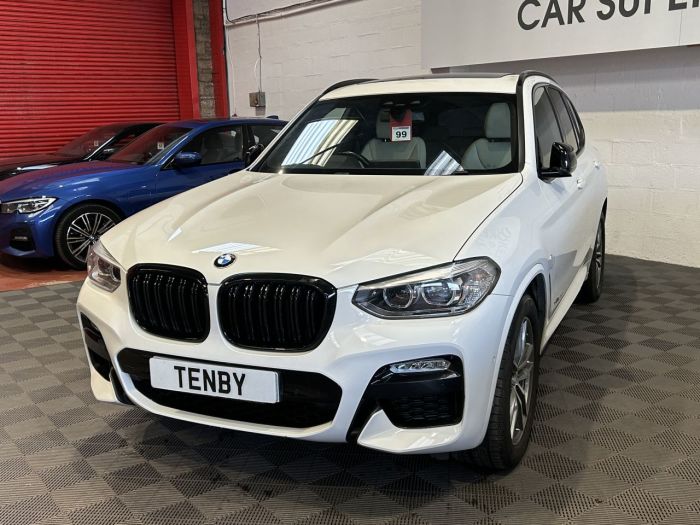 BMW X3 2.0 20d M Sport SUV 5dr Diesel Auto xDrive Euro 6 (s/s) (190 ps) SUV Diesel WHITE