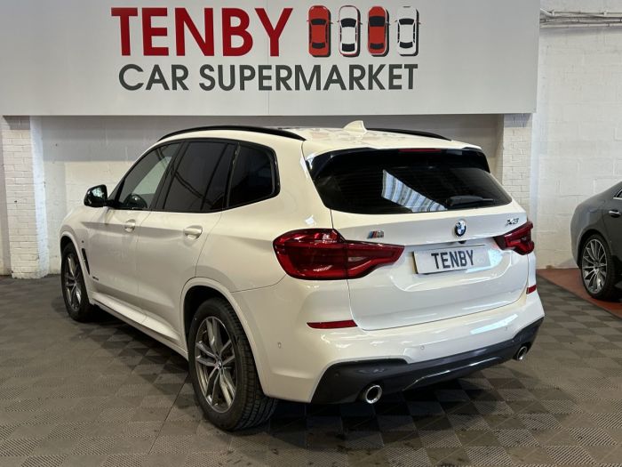 BMW X3 2.0 20d M Sport SUV 5dr Diesel Auto xDrive Euro 6 (s/s) (190 ps) SUV Diesel WHITE