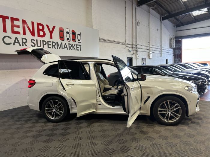 BMW X3 2.0 20d M Sport SUV 5dr Diesel Auto xDrive Euro 6 (s/s) (190 ps) SUV Diesel WHITE