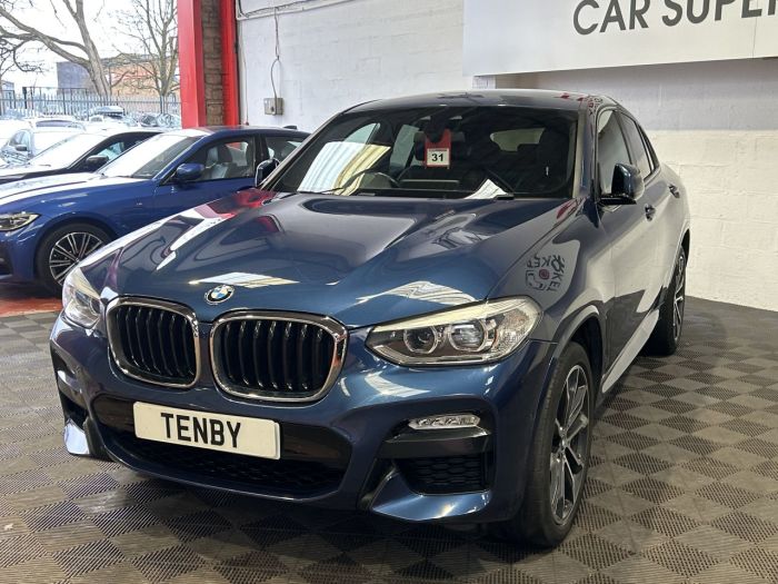 BMW X4 2.0 20d M Sport SUV 5dr Diesel Auto xDrive Euro 6 (s/s) (190 ps) SUV Diesel BLUE