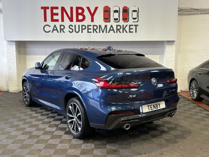 BMW X4 2.0 20d M Sport SUV 5dr Diesel Auto xDrive Euro 6 (s/s) (190 ps) SUV Diesel BLUE