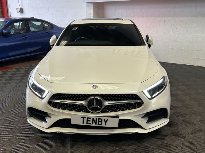 Mercedes-Benz CLS-Class 2.9 CLS400d AMG Line (Premium Plus) Coupe 4dr Diesel G-Tronic 4MATIC Euro 6 (s/s) (340 ps) Saloon Diesel WHITE