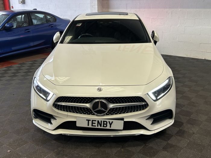 Mercedes-Benz CLS-Class 2.9 CLS400d AMG Line (Premium Plus) Coupe 4dr Diesel G-Tronic 4MATIC Euro 6 (s/s) (340 ps) Saloon Diesel WHITE