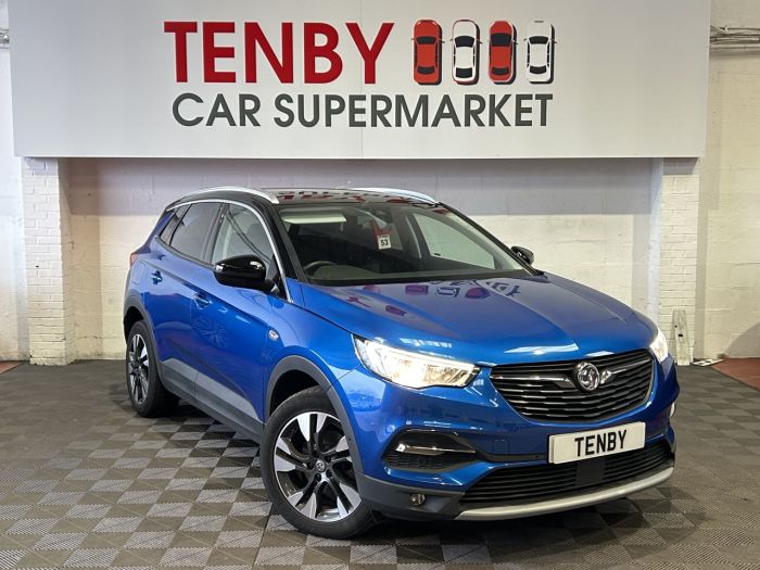 Vauxhall Grandland X 1.5 Turbo D BlueInjection Sport Nav SUV 5dr Diesel Auto Euro 6 (s/s) (130 ps) SUV Diesel BLUE