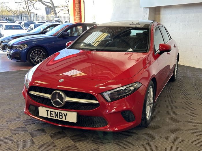 Mercedes-Benz A Class 1.3 A200 Sport (Premium Plus) Hatchback 5dr Petrol 7G-DCT Euro 6 (s/s) (163 ps) Hatchback Petrol RED