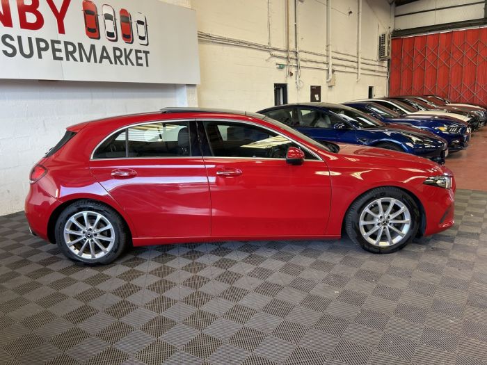 Mercedes-Benz A Class 1.3 A200 Sport (Premium Plus) Hatchback 5dr Petrol 7G-DCT Euro 6 (s/s) (163 ps) Hatchback Petrol RED