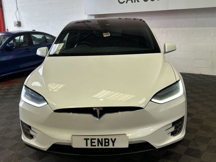 Tesla Model X P100DL (Dual Motor) SUV 5dr Electric Auto 4WDE (Ludicrous) (603 bhp) SUV Electric WHITE