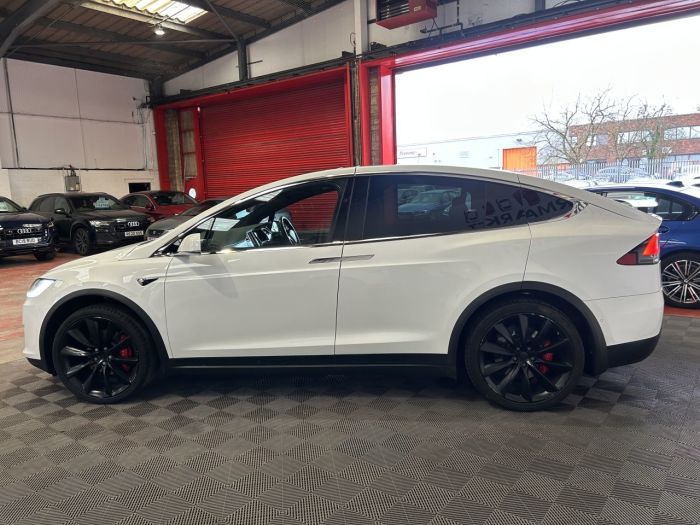 Tesla Model X P100DL (Dual Motor) SUV 5dr Electric Auto 4WDE (Ludicrous) (603 bhp) SUV Electric WHITE