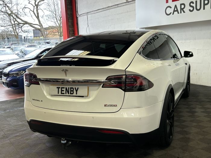 Tesla Model X P100DL (Dual Motor) SUV 5dr Electric Auto 4WDE (Ludicrous) (603 bhp) SUV Electric WHITE