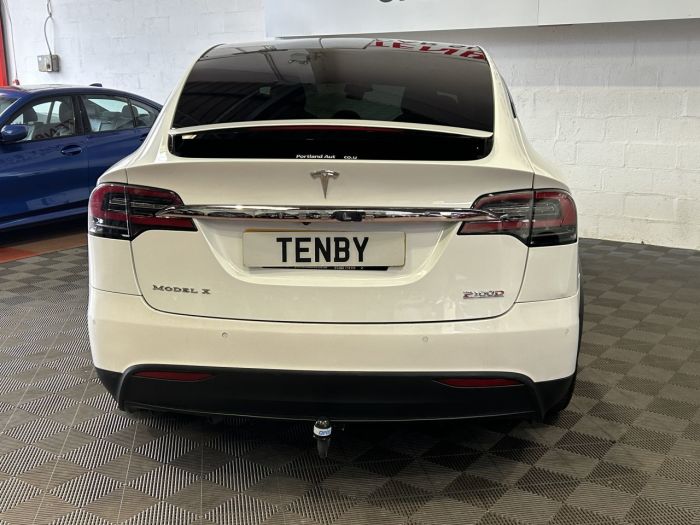 Tesla Model X P100DL (Dual Motor) SUV 5dr Electric Auto 4WDE (Ludicrous) (603 bhp) SUV Electric WHITE