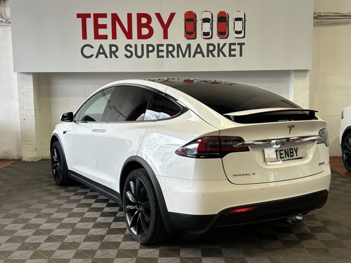 Tesla Model X P100DL (Dual Motor) SUV 5dr Electric Auto 4WDE (Ludicrous) (603 bhp) SUV Electric WHITE