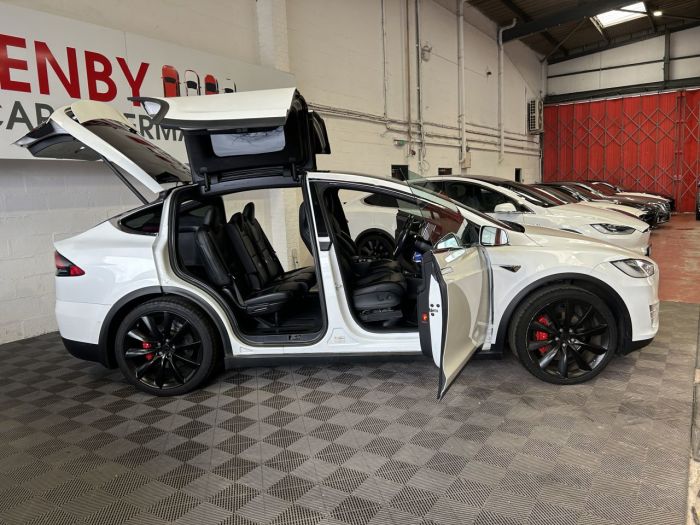 Tesla Model X P100DL (Dual Motor) SUV 5dr Electric Auto 4WDE (Ludicrous) (603 bhp) SUV Electric WHITE