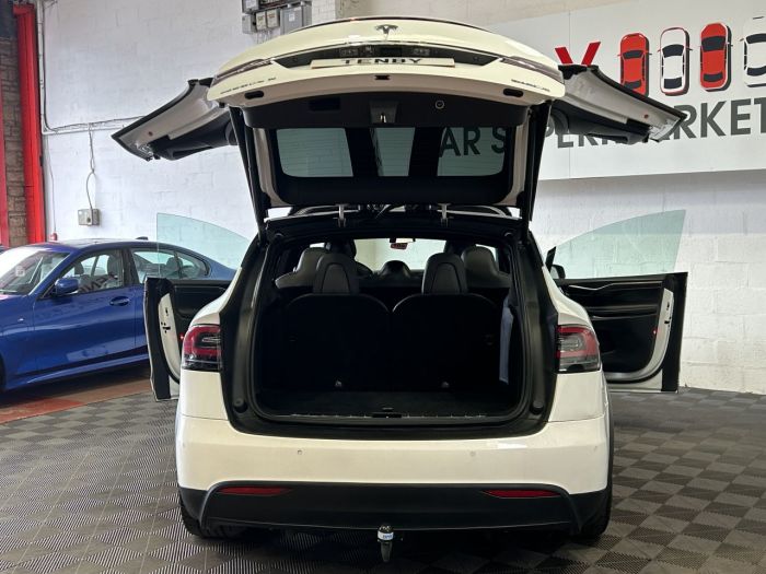 Tesla Model X P100DL (Dual Motor) SUV 5dr Electric Auto 4WDE (Ludicrous) (603 bhp) SUV Electric WHITE