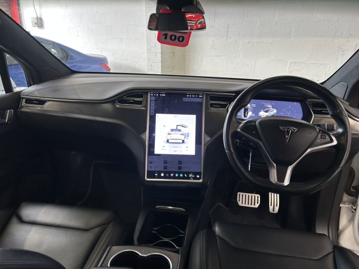 Tesla Model X P100DL (Dual Motor) SUV 5dr Electric Auto 4WDE (Ludicrous) (603 bhp) SUV Electric WHITE