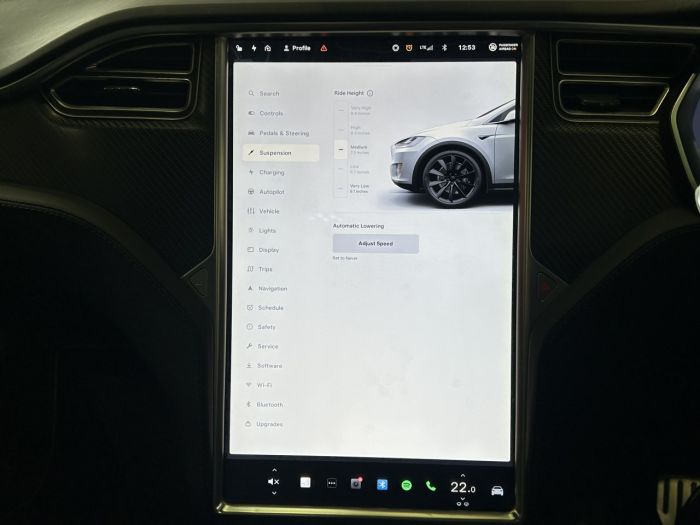 Tesla Model X P100DL (Dual Motor) SUV 5dr Electric Auto 4WDE (Ludicrous) (603 bhp) SUV Electric WHITE