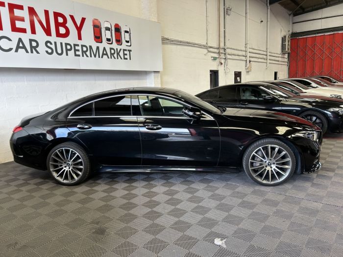 Mercedes-Benz CLS-Class 2.9 CLS350d AMG Line (Premium Plus) Coupe 4dr Diesel G-Tronic 4MATIC Euro 6 (s/s) (286 ps) Saloon Diesel BLACK