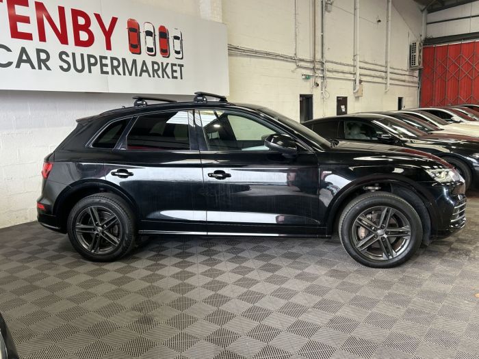 Audi Q5 2.0 TDI S line SUV 5dr Diesel S Tronic quattro Euro 6 (s/s) (190 ps) SUV Diesel BLACK